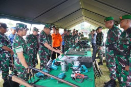 Pangkogabwilhan II Pimpin Apel Gelar Batalyon Komposit PRCPB Kodam IX/Udayana di Bali