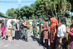 Kunjungan Kerja Danrindam IX/Udayana: Perkuat Pembinaan Prajurit dan Persit di Secata Rindam