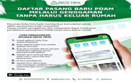 Ini Cara Pasang Baru PDAM Sidoarjo Mudah Kini Tinggal Klik Lewat HP