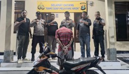 Polsek Pugung Dibantu Warga Tangkap Pelaku Curanmor