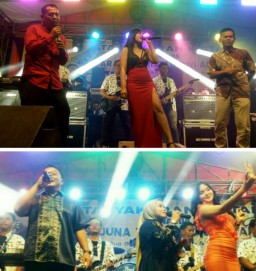 Hari Kedua Tasyakuran Khitan, Panggung Dangdut Bikin Pak RW Tampil Berdendang