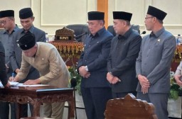 DPRD Kabupaten Tanggamus Menggelar Rapat Paripurna Bahas (APBDP) Tahun Anggaran 2025