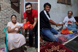 Pemuda Bumirejo Kec Pagelaran Bergerak untuk Membantu Warga yang Sakit