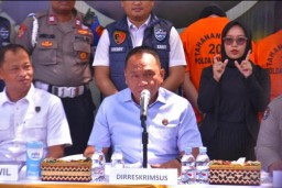 Polda Lampung Bongkar Penipuan Love Scamming, 4 Napi Jadi Tersangka