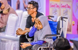 Doa Ibu di Kursi Roda Iringi Debut Putranya di DBL 2025 Palembang