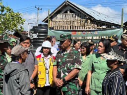 TNI Hadir untuk Rakyat, Danrem 163/Wira Satya Pimpin Peletakan Batu Pertama Rehab RTLH di Bangli