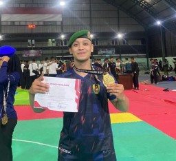 Prajurit Kodam IX/Udayana Raih Emas dan Atlet Terbaik di Piala Panglima TNI 2025