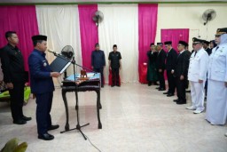 Bupati Pringsewu Lantik 19 Pejabat Daerah