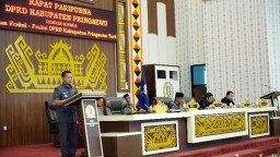 Bupati Pringsewu Jawab Pemandangan Umum Fraksi Terkait Ranperda APBD 2026