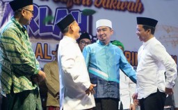 Ada Ustadz Solmed, Bupati dan Wabup Pringsewu Hadiri Tabligh Akbar Harlah Ke : 5 Ponpes Nurul Huda Al-Mu’alim