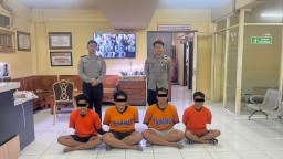 Kasus Pengeroyokan Berujung maut di Konser Hardcore Terungkap, Polres Pelabuhan Tanjung Perak Amankan Empat Pelaku