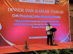 Lewat Dinner dan Ramah Tamah, OJK Jatim Ajak Media Bersinergi Tingkatkan Literasi Keuangan