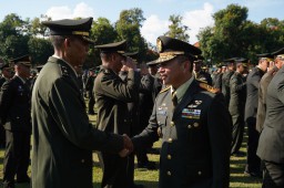Kodam IX/Udayana Gelar Upacara Hari Kesaktian Pancasila dan Korps Raport Kenaikan Pangkat