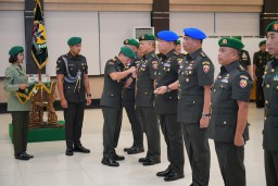 Pangdam Pimpin Sertijab dan Tradisi Laporan Korps Pejabat Kodam IX/Udayana