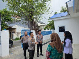 Kapolres Pelabuhan Tanjung Perak Tinjau Kesiapan SPPG, Dukung Program Pemenuhan Gizi Nasional