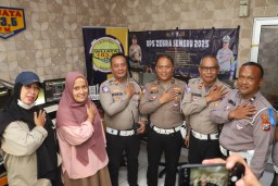 Gandeng Media, Polres Pelabuhan Tanjung Perak Ajak Masyarakat Jadi Pelopor Keselamatan