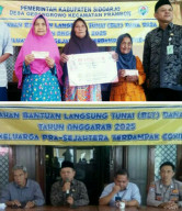 Kades Gedangrowo Tuntaskan Program BLT-DD 2025 Kepada 35 KPM 