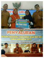 Kades Kedung Sugo Berharap BLT-DD Tahap Terakhir Bermanfaat dan Barokah