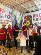 Hari Ulang Tahun ( HUT ) Ke - 10  Berita TKP Turut Di Hadiri Oleh D.Firmansyah S.H Selaku Pimpinan Perusahaan 