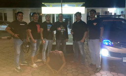 Simpan Senjata Api Rakitan di Mobil, Sopir Travel Diciduk Polisi di Pringsewu