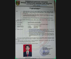 DPC PPWI Tanggamus Resmi Terdaftar di Kesbangpol