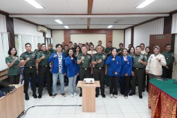 Pangdam IX/Udayana Gelar Kegiatan Sharing and Learning Bersama Mahasiswa Unwar