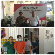 Polsek Sukomanunggal Berhasil Mengungkap Kasus Begal Bersenjata Tajam Di Jalan Raya Satelit Utara Surabaya