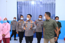Kunker Kapolres Dampingi Ketua Bhayangkari Cabang Ngawi Bersama Jajaran, Pantau Satuan Pelayanan Pemenuhan Gizi (SPPG)