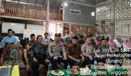 Kapolsek Pugung Hadiri Rapat Evaluasi Bulanan SPPG Babakan Tahun 2026
