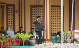 Bupati Pringsewu Jadi Pembina Upacara Hari Amal Bhakti ke-80 Kementerian Agama
