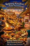 Pesisir Nusantara di Premier Place Hotel Surabaya Airport, Sensasi Buka Puasa Rasa Kampung Bahari dengan 70+ Menu