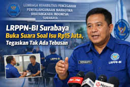 LRPPN-BI Surabaya Buka Suara Soal Isu Rp15 Juta, Tegaskan Tak Ada Tebusan