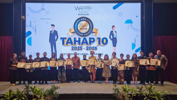 WARINGIN HOSPITALITY SERAHKAN BEASISWA TAHAP 10 DAN PERKUAT SINERGI KELAS INDUSTRI DI JAWA TIMUR