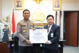 Polresta Sidoarjo Raih Presisi Award dari Lemkapi ‎