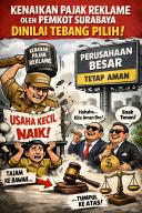 Kenaikan Pajak Reklame Oleh Pemkot Surabaya Dinilai Tebang Pilih
