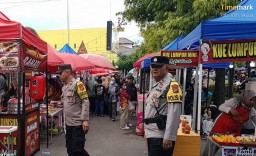 Polres Ngawi Patroli Pasar Pastikan Harga dan Stok Bapokting Aman ‎