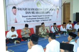 Perkuat Sinergi Kamtibmas, Kapolres Gresik Hadiri Safari Ramadan bersama Forkopimda di Driyorejo