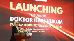 Unitomo Resmi Luncurkan Program Doktor Ilmu Hukum