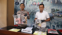 Polres Madiun Kota Ungkap Dua Kasus Narkoba, Ratusan Gram Narkotika Disita ‎
