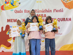 TUMBUHKAN KECINTAAAN PADA ALQURAN DIKALANGAN ANAK-ANAK, HOTEL QUDS ROYAL GELAR LOMBA TAHFIDZ ANAK