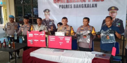 Polres Bangkalan Ungkap Kasus Kriminal Hasil Operasi Pekat Semeru 2026, Kejahatan Curat dan Kepemilikan Senjata  Api