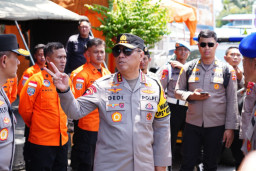 Polri Siagakan 5 Kapal di Jalur Strategis Nasional, Personel Disiapkan Antisipasi Kontinjensi Kecelakaan Laut Jalur Mudi