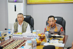 Kapolri Sebut Jumlah Kecelakaan Selama Lebaran 2026 Turun 7,8 Persen ‎
