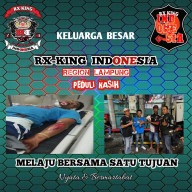 ‎KELUARGA BESAR RX-KING INDONESIA REGION LAMPUNG GELAR AKSI PEDULI KASIH UNTUK RENZA YRSCL