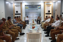 Polres Mojokerto Perkuat Sinergi dengan PKD Serap Aspirasi Kepala Desa ‎