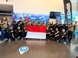 21 Personel Brimob Perkuat Timnas Indonesia di Ajang Dunia Indoor Skydiving 2026 di Prancis ‎