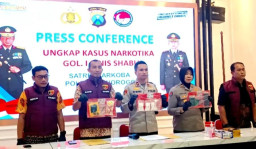 Polres Ponorogo Amankan Pengedar Narkoba Asal Madiun, Sita 301 Gram Sabu ‎