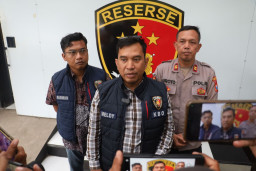 Polres Pelabuhan Tanjungperak Amankan Tersangka Penipuan PO Sembako Murah ‎