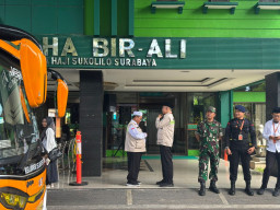 Embarkasi Surabaya Berangkatkan 10.624 Jemaah (24 Persen