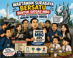 Wartawan Surabaya Bersatu Bentuk Satgas MBG Demi Sukseskan Program Makan Bergizi Gratis